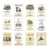 Low Cost Custom Wine Bottle Label Sticker Manufacturer