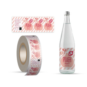 Low Cost Custom Water Bottle Label Sticker Manufacturer
