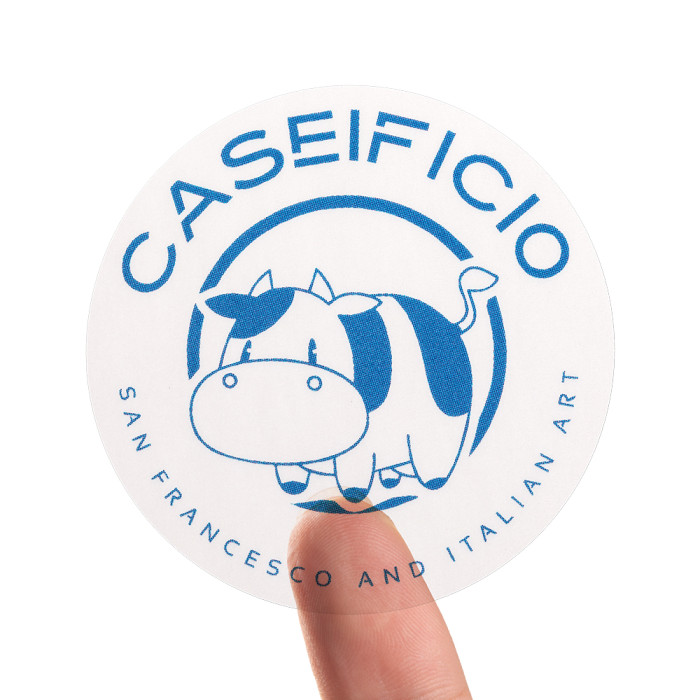 Low Cost Custom Transparent Sticker Manufacturer