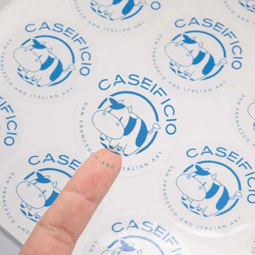Low Cost Custom Transparent Sticker Manufacturer