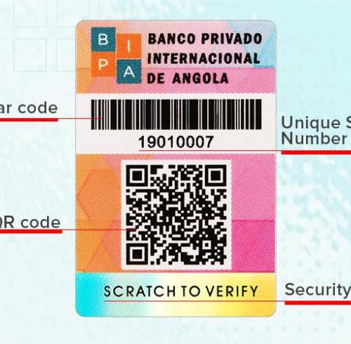 cosmetics anti-counterfeiting​ label product traceability query for authenticity