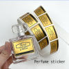 Custom Perfume Bottle Packaging Labels Manufacturer of Stylish Stickers for Fragrances