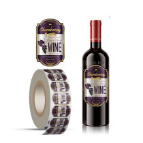 Custom Wine Bottle Label Sticker Printing Manufacturer
