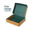 OEM Kraft Jewelry Packaging Box Ring Necklace Ornament Gift Paper Cartons Box Corrugated Board Small Custom Box Stamping Accept