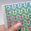 Custom 3D Holographic VOID Stickers, Tamper-Proof UV Printed Waterproof Square Labels for Computers