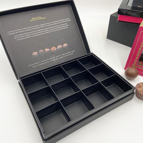 Chocolate Box Packaging Packing Products Custom logo Paper Boxes for Products Packing