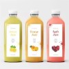 Custom 3D Juice & Wine Bottle Label Waterproof and Tear Resistant BOPP Sticker for False Eyelashes