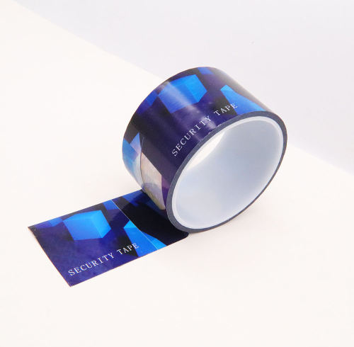 Custom Logo Packing Tape Hot Melt Adhesive Tamper-Evident Void Tape for Carton Sealing and Transport