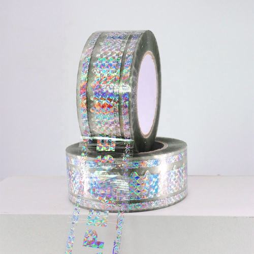Custom 150m Adhesive Bopp Tape High Anti Counterfeitanti Waterproof Tape Rolls Holographic Transparent Tapes