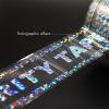 Custom 150m Adhesive Bopp Tape High Anti Counterfeitanti Waterproof Tape Rolls Holographic Transparent Tapes