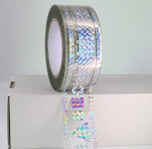 Custom 150m Adhesive Bopp Tape High Anti Counterfeitanti Waterproof Tape Rolls Holographic Transparent Tapes