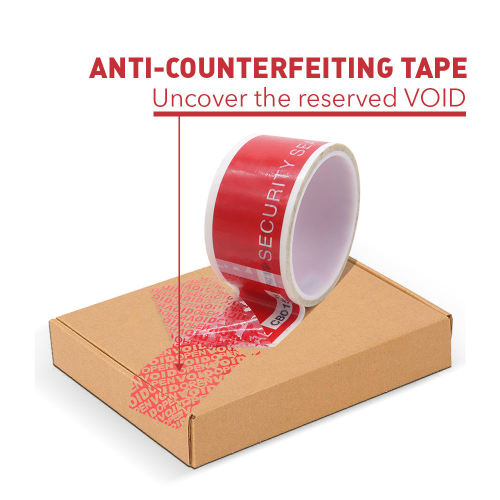 Sequentially Numbered Customize Your Tamperproof Security Seal Tape Tamper Evident