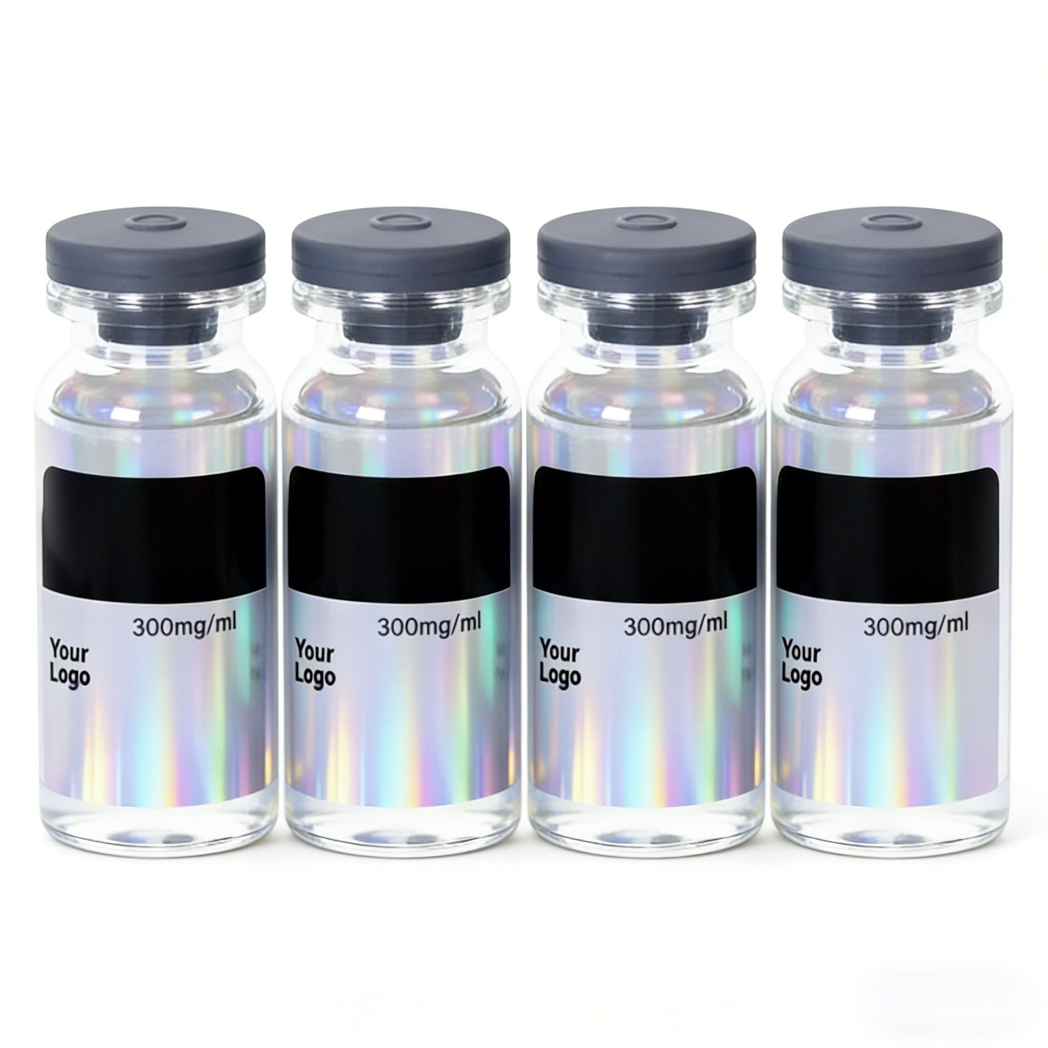 Holographic tamper-evident seal applied to anti-counterfeit packaging