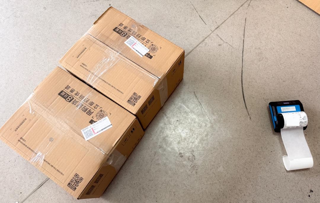 Anti-counterfeit QR label applied to premium packaging