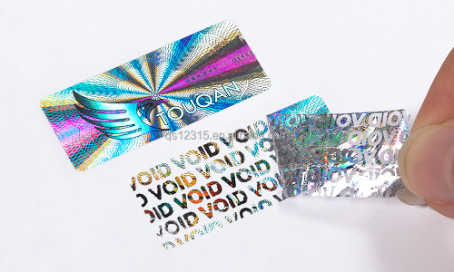 Holographic & VOID Tamper-Evident Labels: Visible Defense