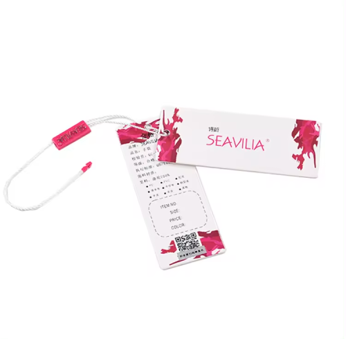 Security custom size custom hang tags printing for clothing