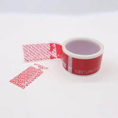 Factory custom void security tape suppliers with logo