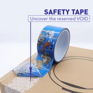 Factory custom void security tape suppliers with logo