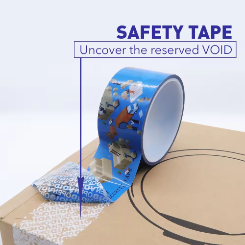 Factory custom void security tape suppliers with logo