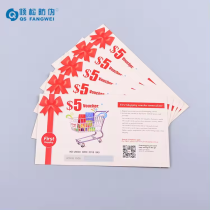 custom security  booklet coupon printing