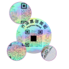 Custom viod qr code hologram sticker,Manufacturer custom logo,high quality