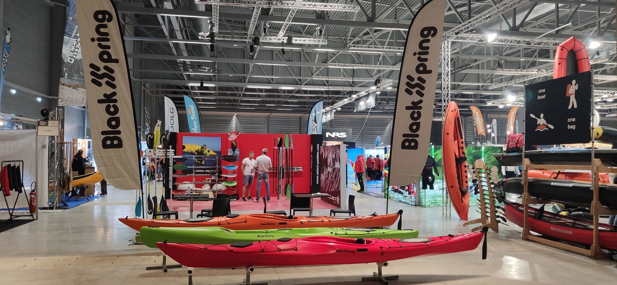 Black Spring Kayaks at the 2024 Paddle Sports Show