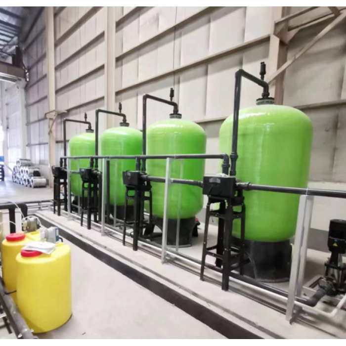 Ion exchange equipment for purification