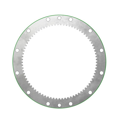 OEM R225107 Ring Gear for John Deere Tractor-PairGears