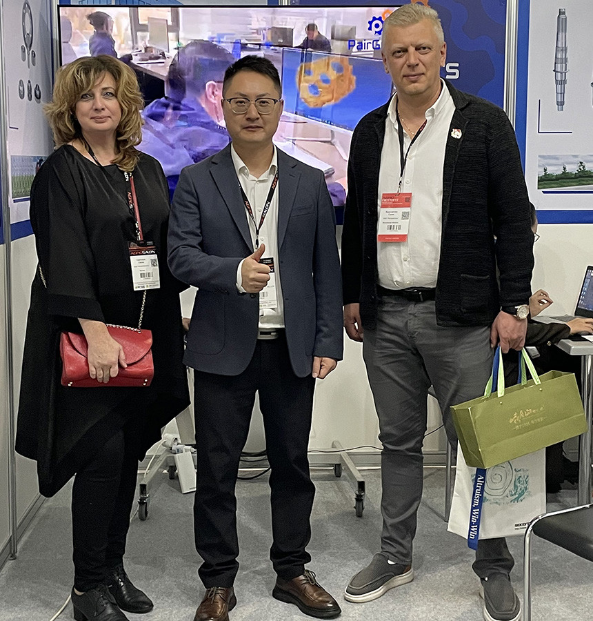 An exhibition for precision gear manufacturer