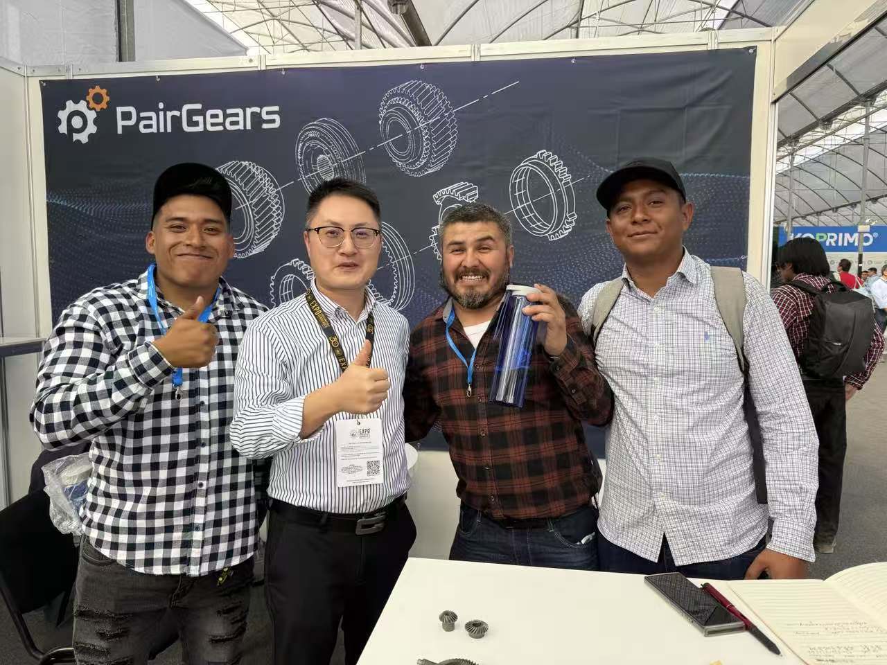 Expo AgroAlimentaria Guanajuato'daki çift ekipmanlar