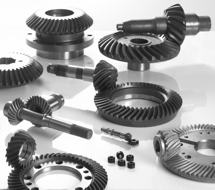 many Spiral bevel gears