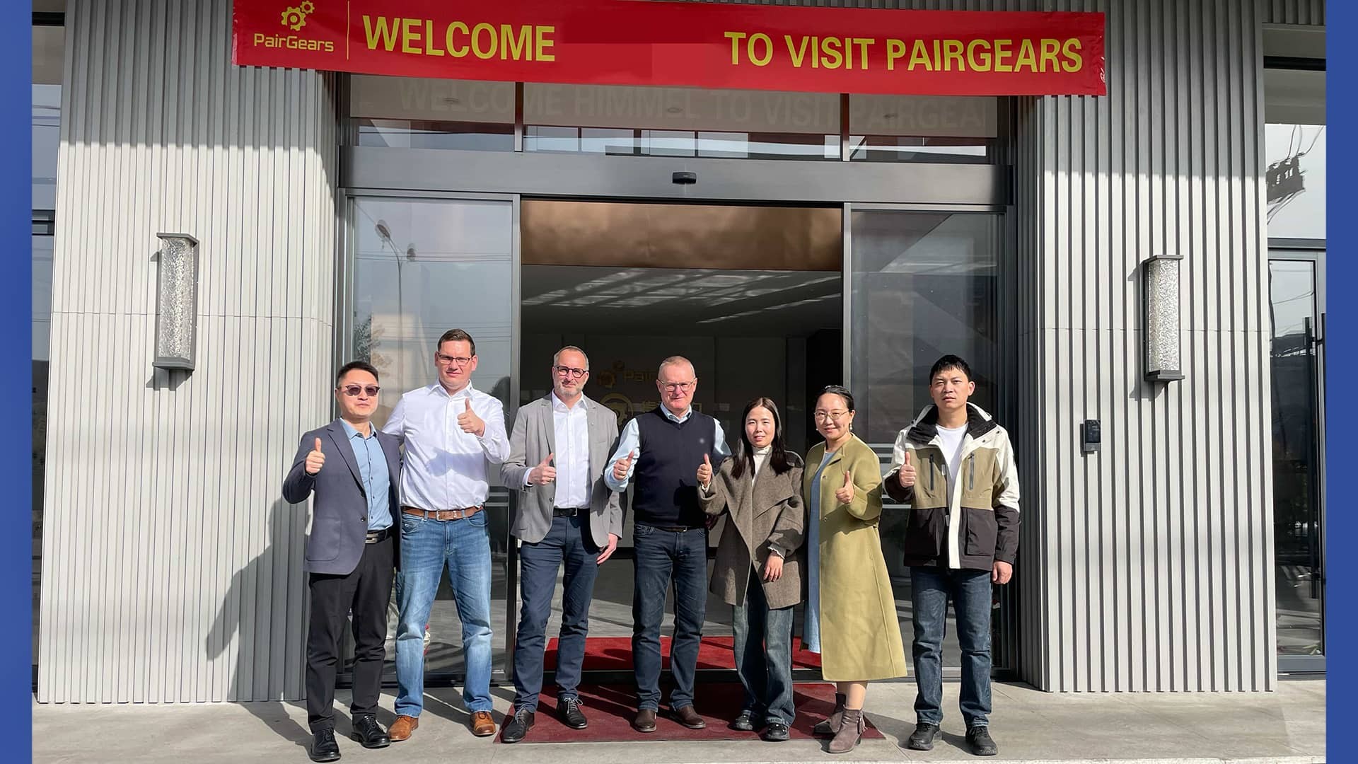 German Client Visits PairGears Factory, Recognizes Manufacturing Strength