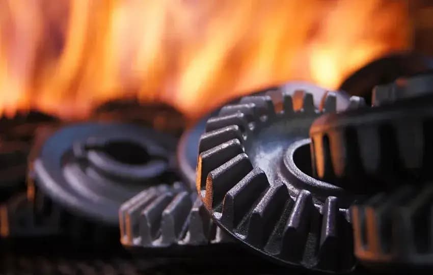 Finished precision gear component