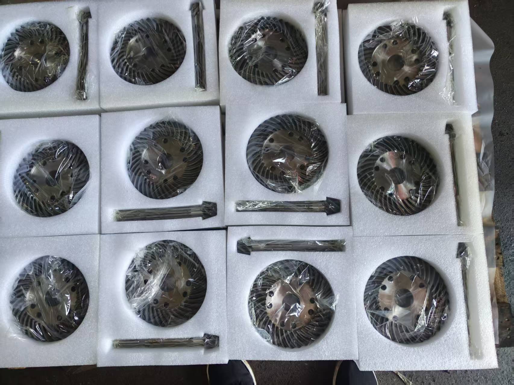 Foam-protected packaging used to reduce handling damage during export shipping.