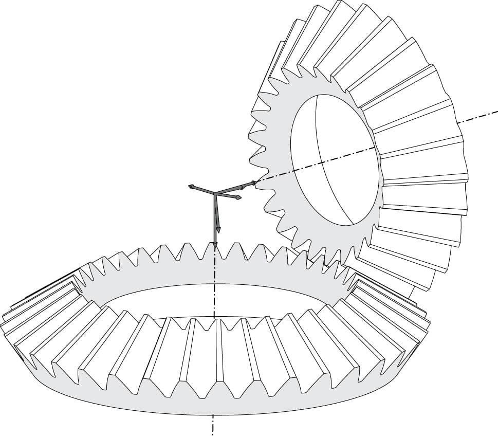  bevel gear drawing