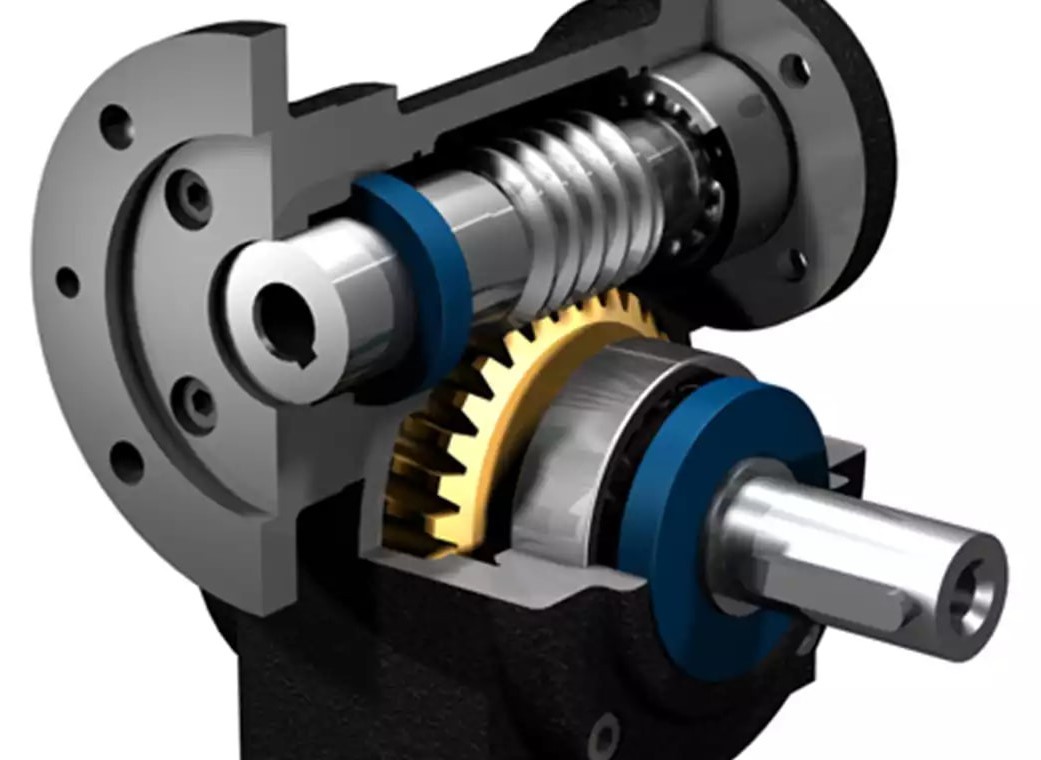 Application of worm gear