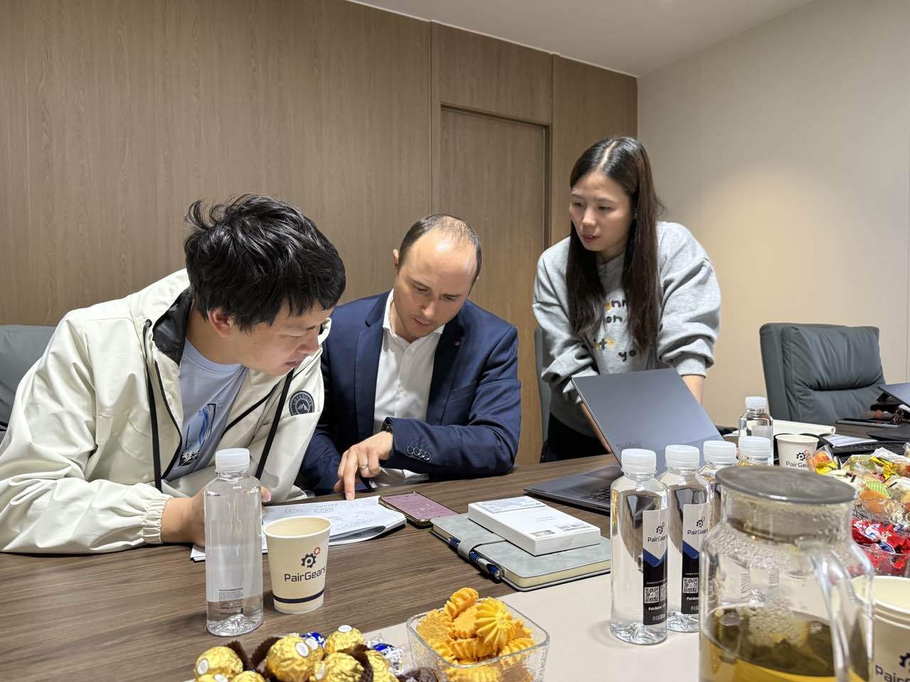 Austrian guests visited PairGears' factory