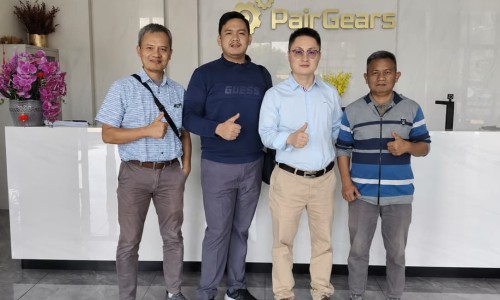 Indonesian Tobacco Packaging Machinery Client Visits PairGears for Gear