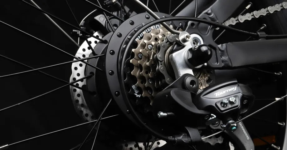 Practical application of electric bicycle gears