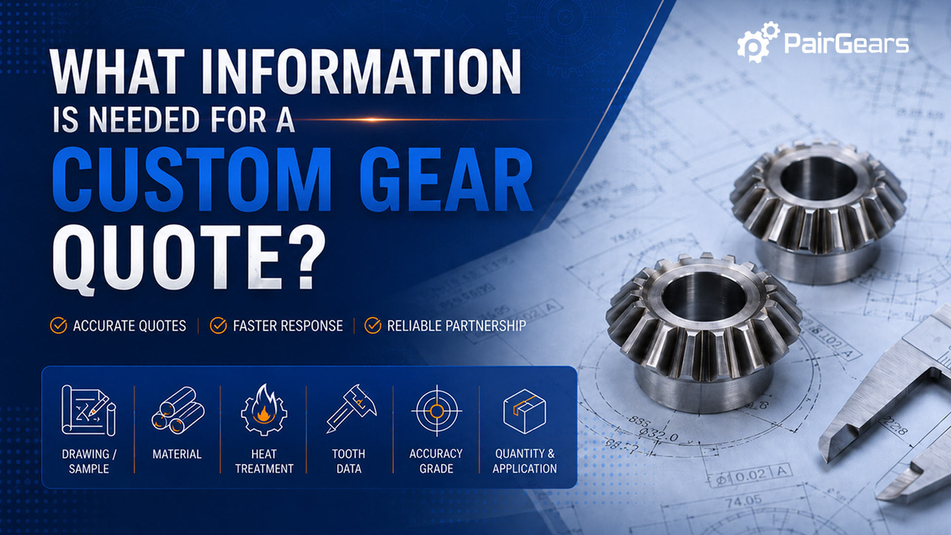 What Information Is Needed for a Custom Gear Quote?