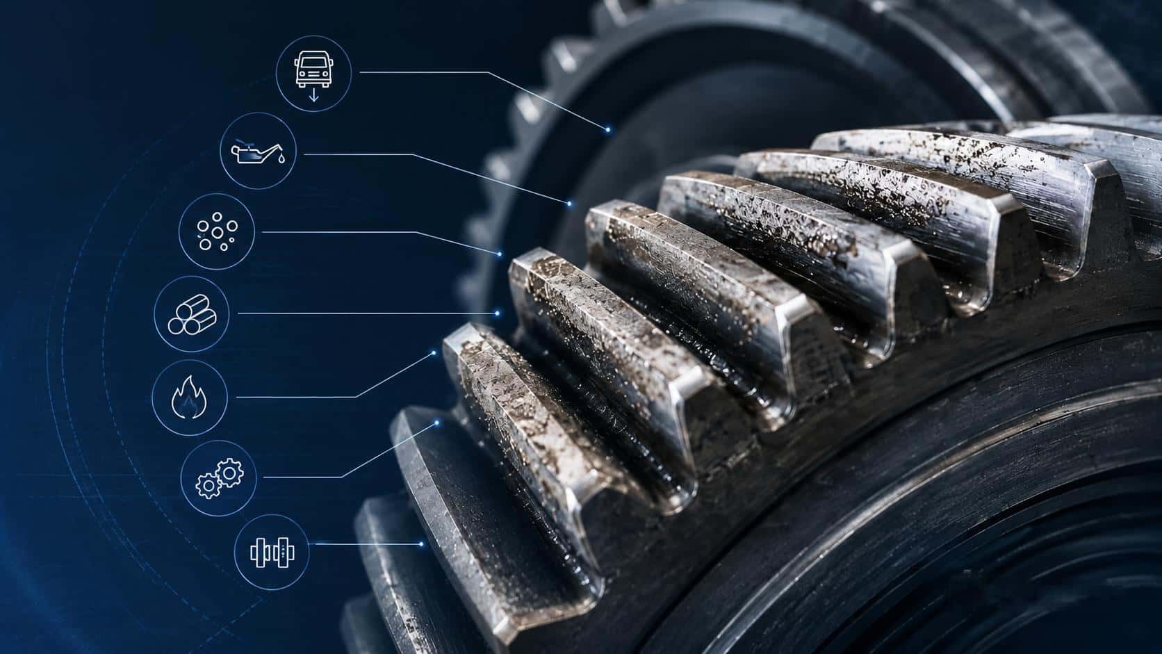 precision Gear in a heavy truck