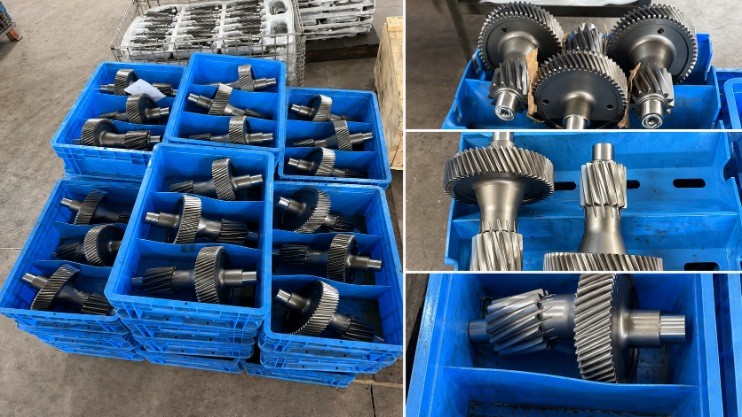Project Overview: Two Electric Forklift Gear Shafts