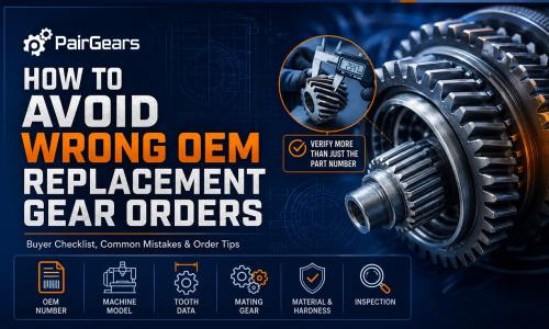 How to Avoid Wrong OEM Replacement Gear Orders?