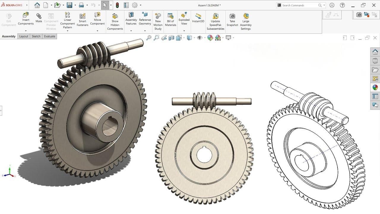 worm gear design