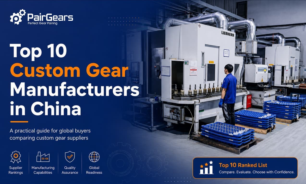 Top 10 Custom Gear Manufacturers in China