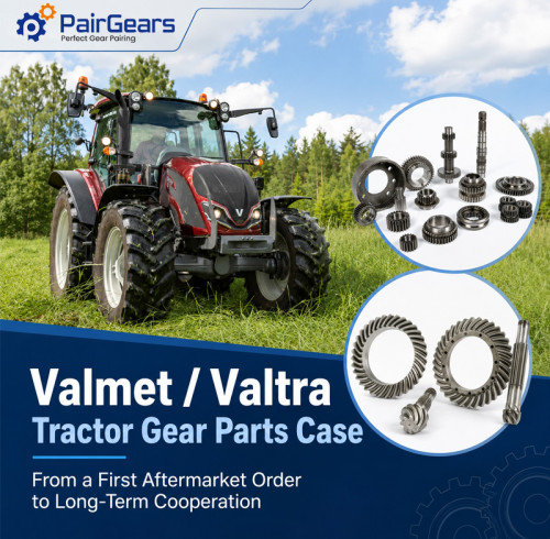 Custom Gear for Valmet / Valtra Tractors: A Long-Term Supply Case