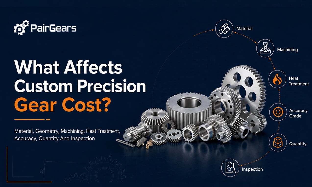 What Affects Custom Precision Gear Cost?