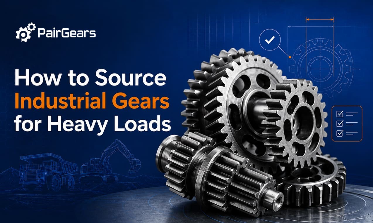 How to Source Industrial Gears for Heavy Loads