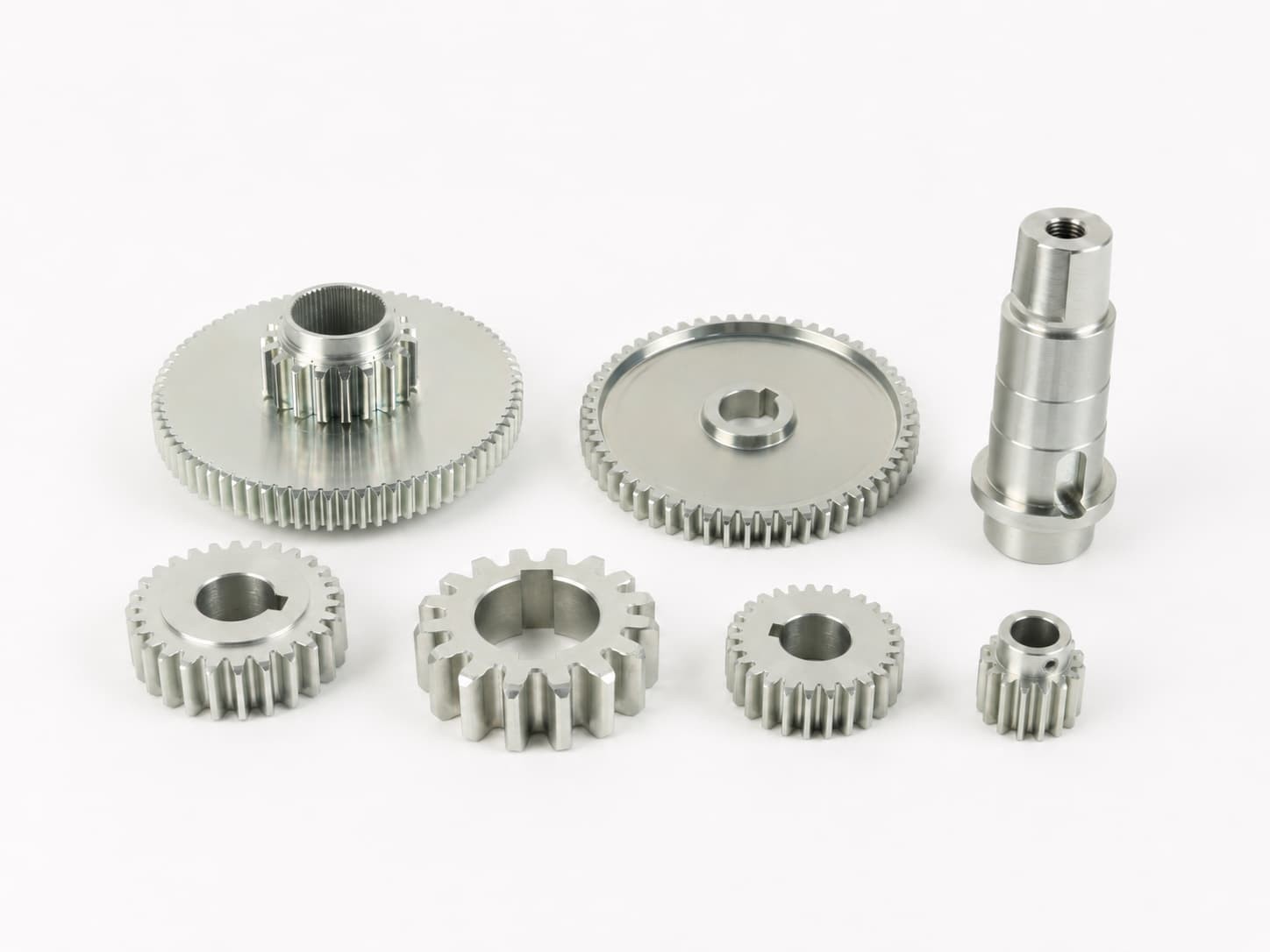 Electrical equipment gears and shafts