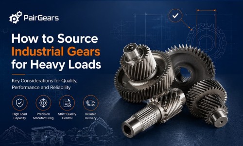 How to Source Industrial Gears for Heavy Loads